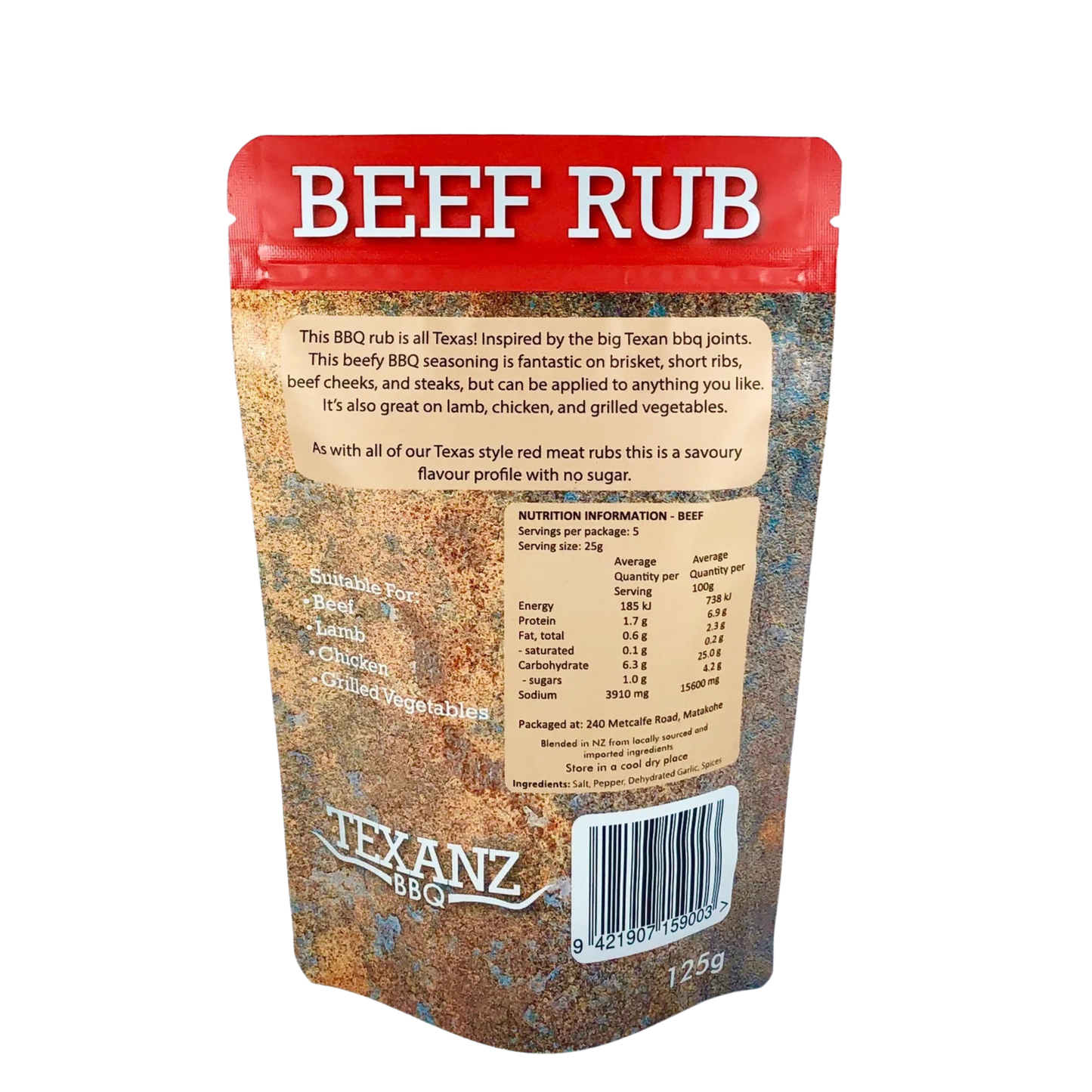 Beef Rub 125g