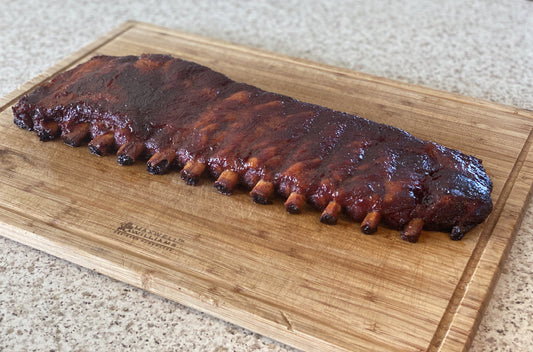 St Louis Ribs with Texanz Pork Rub